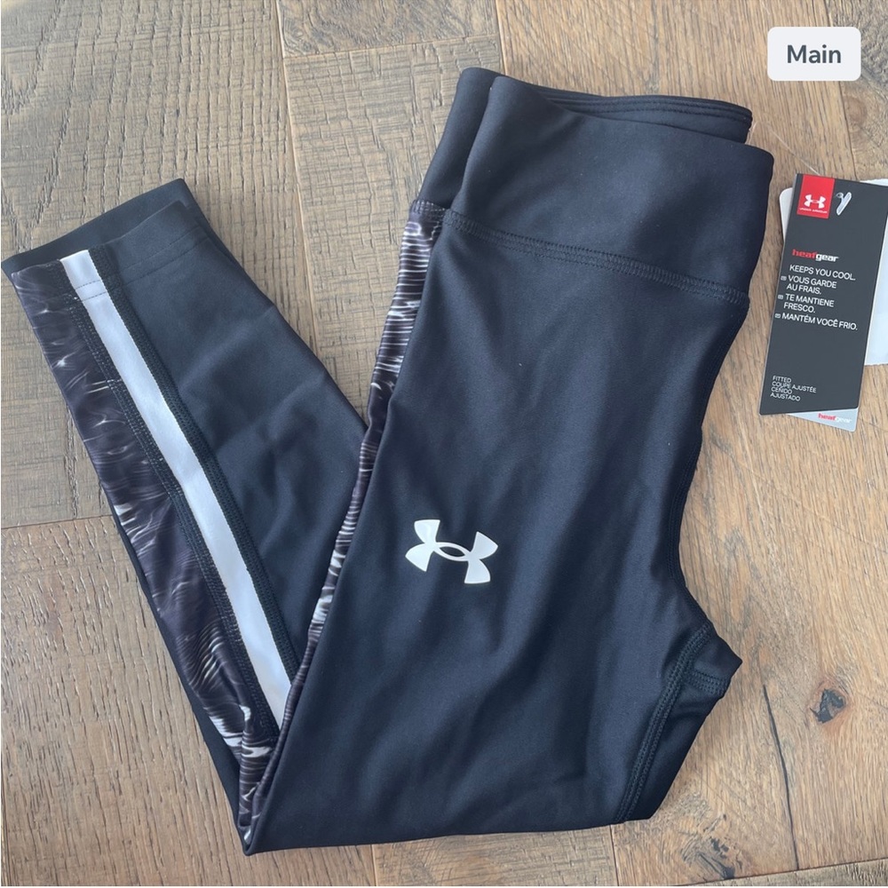 UA Big Girl Fitted Ankle Crop Leggings